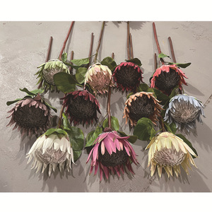 Fiori Artificiali a Stelo Singolo Simulati, Composizioni Floreali Artigianali di Alta Qualità per Matrimoni, Allestimento di Sale Nuziali - Product Image 1