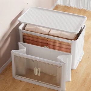 Speicher Schrank Speicher Schrank Schlafzimmer Kleidung Sortierung Kunststoff Snack Kabinett <span class=keywords><strong>Haushalt</strong></span> Falten Aufbewahrungsbox - Product Image 3