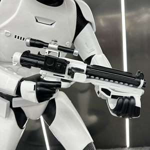 Vente chaude grandeur nature résine fibre de verre <span class=keywords><strong>Stormtrooper</strong></span> Sculpture résine Statue film personnage décor décor à la maison - Product Image 6