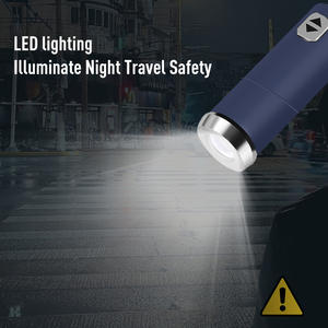 도매 파라솔 양산 자동 우산 방풍 반사 사업 led 빛 UV 접이식 우산 - Product Image 3