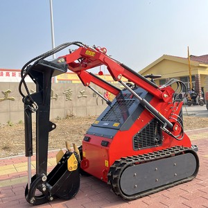 Miễn phí vận chuyển theo dõi bánh xe <span class=keywords><strong>mini</strong></span> Skid chỉ đạo Bộ nạp CE/EPA <span class=keywords><strong>Mini</strong></span> Skid chỉ đạo Bộ nạp với xô đào hầm ROTARY cày - Product Image 1