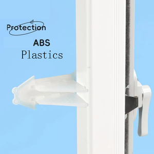 창 안전 잠금 아기 슬라이딩 도어 슬라이딩 창 잠금 장치 어린이 슬라이딩 개방 방지 안전 잠금 장치 - Product Image 6