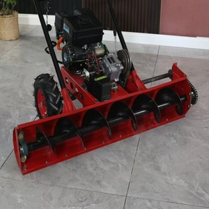 เครื่องกวาดหิมะเครื่องกวาดหิมะแบบใช้น้ำมันเครื่องกวาดหิมะแบบเกลียวที่มีประสิทธิภาพเครื่องกวาดหิมะบนถนนและลานฤดูหนาว - Product Image 4