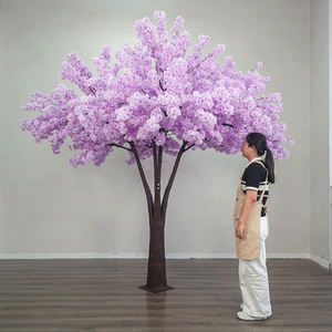 Wholesale Artificial Cherry Blossom <b>Tree</b> Japanese Cherry Blossom <b>Tree</b> Cherry Blossom <b>Large</b> Indoor Artificial <b>Trees</b> - Product Image 1