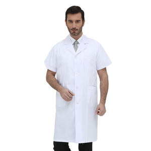 2024 docteur unisexe hôpital médical uniforme Blouses robe blanche blouse de laboratoire - Product Image 5