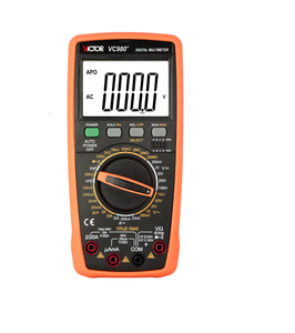 VC980 + 19999 Contando Protección inteligente Gran capacitancia True <span class=keywords><strong>RMS</strong></span> Retroiluminación Mastech Multímetro - Product Image 1