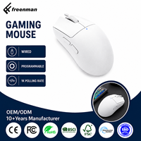 Souris de jeu ergonomique certifiée CE ROHS, filaire, taux de polling 1K, programmable, en promotion
