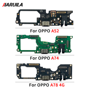 Conector de puerto de carga móvil para <span class=keywords><strong>Oppo</strong></span> <span class=keywords><strong>A52</strong></span> A55 A56 A57 A58 A74 A76 A78 A92 A95 4G A93S A97 5G Reno 6 Lite piezas de placa de <span class=keywords><strong>cargador</strong></span> - Product Image 3