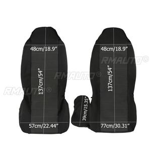 ผ้าคลุมเบาะหน้าแบบ Highback สำหรับ Ford Ranger 60/40 อุปกรณ์ตกแต่งภายในรถยนต์ อุปกรณ์ป้องกันเบาะรถยนต์ ปี 2004-2010 2011 2012 - Product Image 3