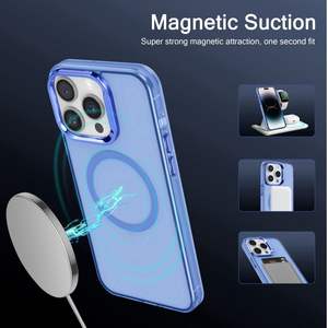 Nuevo diseño chica mujer moda magnético teléfono móvil Color nuevo IMD para <span class=keywords><strong>iPhone</strong></span> 16 15 14 13 <span class=keywords><strong>12</strong></span> <span class=keywords><strong>Pro</strong></span> <span class=keywords><strong>Max</strong></span> - Product Image 3