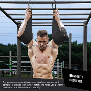 ABスリングストラップ腹部プルアップヘビーハンギングベルトバー腹筋運動器具ストラップ - Product Image 3