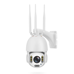 Cámara PTZ de Red 4K de 8MP con Lente Dual de 30X 4.7-94mm, Cámara 4G con Audio Bidireccional, Visión Nocturna en Color y Seguimiento Humano con Entrada y Salida - Product Image 1