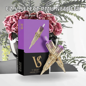 Membrana de sistema de posicionamiento preciso desechable <span class=keywords><strong>EZ</strong></span> V Select VS para <span class=keywords><strong>agujas</strong></span> de máquina de tatuaje de trazo capilar, maquillaje permanente, venta al por mayor - Product Image 2