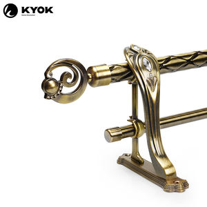 כפול מוט מצופה להארכה וילון מוט סט - Product Image 6