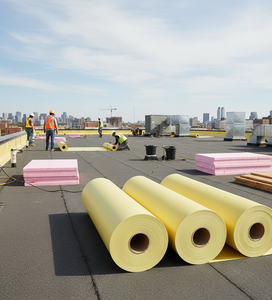 Sistema eficiente de barrera de vapor que previene la humedad, mejorando la comodidad interior y el rendimiento energético de los edificios. - Product Image 1