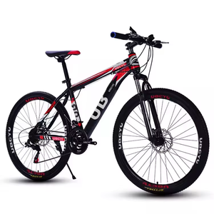 Bicicleta de montaña para adultos <span class=keywords><strong>MTB</strong></span> de 21 velocidades con horquilla de aleación de aluminio y freno de disco colorido y viaje rápido - Product Image 2