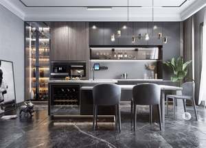 Armoires de cuisine modernes de luxe avec service de conception gratuit Évier de qualité supérieure et plan de travail en marbre Prix d'usine - Product Image 2