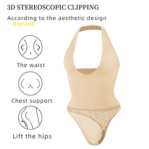Da donna senza maniche profondo scollo <span class=keywords><strong>a</strong></span> V con corsetto <span class=keywords><strong>a</strong></span> canotta Slim Fit estivo senza schienale <span class=keywords><strong>body</strong></span> bodystocking <span class=keywords><strong>a</strong></span> <span class=keywords><strong>rete</strong></span> - Product Image 3
