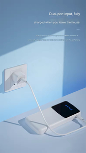 Batería Externa Portátil al por Mayor de 10000 mAh con Pantalla Digital LED y 3 Cables para iPhone y Samsung - Product Image 2