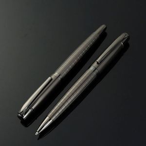 In Stock Custom Smooth Metal Ballpoint Luxury Business <b>Pen</b> Novelty 0.5mm Black Ink Non-Erasable - Product Image 1