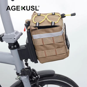AGEKUSL Mini sac de transport avant tactique pour vélo <span class=keywords><strong>Brompton</strong></span> Aceoffix Bicycle - Product Image 2