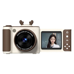 Appareil photo numérique pour enfants 48MP à écran rotatif à 180 degrés, 2,4 pouces, avec filtre et fonction jeu – Meilleures ventes - Product Image 6