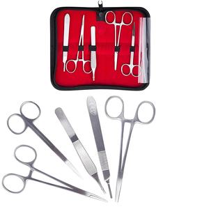 KIT de instrumentos de entrenamiento de sutura quirúrgica, instrumentos de acero inoxidable con mango de bisturí para estudiantes de medicina, Ce - Product Image 2
