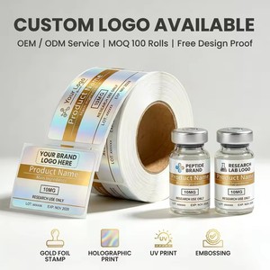 Custom <strong>Vial</strong> <strong>Labels</strong> 3ml 5ml <strong>10ml</strong> 15ml 20ml <strong>Vial</strong> <strong>Labels</strong> <strong>Stickers</strong> Essential Oil Bottle <strong>Label</strong> Printing Roll Sheet Hot Stamping - Product Image 5