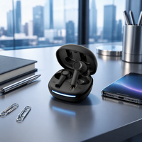 Earbud Nirkabel Sport Blue Tooth 5.4 Dengan Quad Mic ENC Lebih Dari 100 Jam Waktu Putar Tws Bass Dalam Headset Nirkabel Air Pods