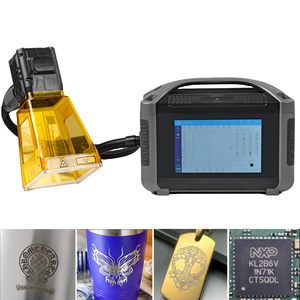 MAX 섬유 휴대용 레이저 마킹 기계 100*100mm 렌즈 새로운 조건 클래스 <span class=keywords><strong>4</strong></span> 배터리 지원 DXF PLT BMP 그래픽 형식 - Product Image 5