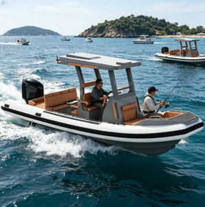 Gommone Gonfiabile di 6,8 <span class=keywords><strong>Metri</strong></span> con <span class=keywords><strong>10</strong></span> Posti, Yacht di Lusso Veloce con Cabina in Vendita - Product Image 3