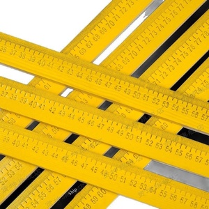 1 mét thước gỗ trường tiểu học toán học khoa học công cụ đo lường với quy mô làm bằng gỗ bền - Product Image 1