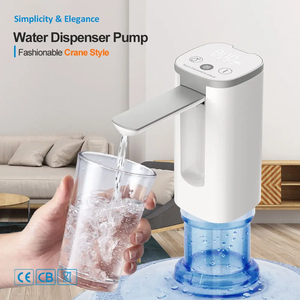 Bomba Dispensadora <span class=keywords><strong>de</strong></span> <span class=keywords><strong>Agua</strong></span> Automática Eléctrica Portátil y Plegable con Pantalla Digital y Carga USB Tipo C <span class=keywords><strong>para</strong></span> Garrafón <span class=keywords><strong>de</strong></span> 5 Galones - Product Image 5