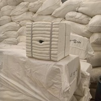 1400 ° Modul Serat Keramik C dengan Sistem Pengikat dan Isolasi Silikat, untuk Tungku Terowongan dan Pelapis Tungku.