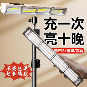 Lampe de camping LED irisée 20cm 30cm 40cm, magnétique, rechargeable, à piles, pour extérieur, urgence, vente ambulante - Product Image 4