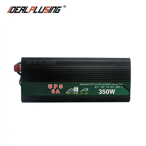 350W Off Grid Inverter with Charger, 350W 12VDC TO AC110V/220V Modified Sine Wave Power Inverter with charge function