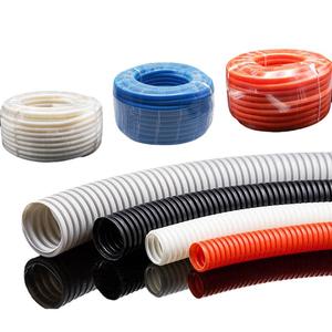 Tubo <span class=keywords><strong>Corrugato</strong></span> a Doppia Parete in HDPE, Tubo Flessibile Colorato in Plastica <span class=keywords><strong>per</strong></span> Protezione di Cavi <span class=keywords><strong>Elettrici</strong></span> - Product Image 1