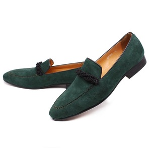 Nouveaux Mocassins Tendance en Cuir Pleine Fleur Mat de Marque de Luxe pour Hommes – Style Business Décontracté - Product Image 1