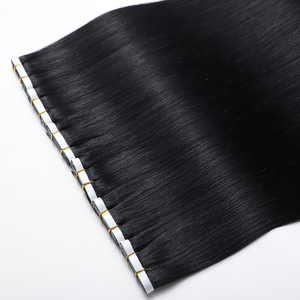 Luxe Kwaliteit Pu Geïnjecteerde Huid Inslag Tape Ins Lange Hair Extensions 100% Braziliaanse Menselijk Haar Ruwe Cuticula Uitgelijnd Maagdelijke Machine - Product Image 3