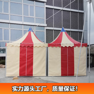 Carpa Pagoda de 3-6m Cuadrados, Tela Oxford Impermeable, Carpa para Exposiciones, Uso en Exteriores - Product Image 3