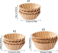 Papier sulfurisé naturel non blanchi avec revêtement silicone, 50 feuilles, pour rôtir, cuire à la vapeur, utilisation au micro-ondes, compatible four, antiadhésif