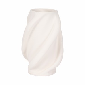 Vaso in Porcellana 3D Moderno e Intrecciato, Elemento Decorativo Scultoreo per Soggiorno e Camera da Letto - Product Image 3