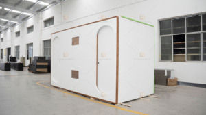 Cama de madera de doble Cápsula de diseño moderno espacio independiente para jóvenes para hostales casas de huéspedes Hoteles Apartamentos muebles de dormitorio - Product Image 2