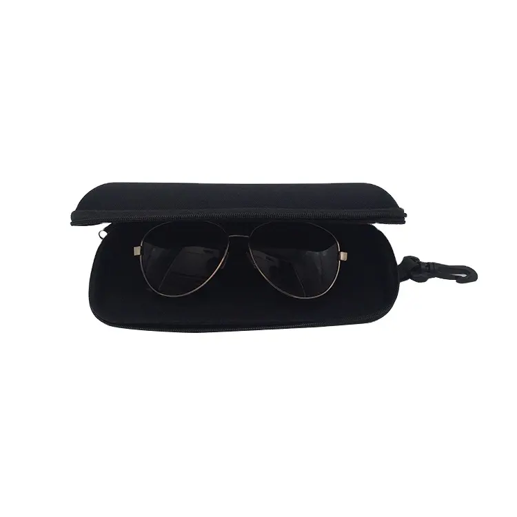 الصين الصانع أدوات إيفا البصرية النظارات الصغيرة غطاء واقٍ مزخرف لهاتف آيفون سحاب أسود