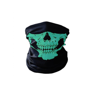 bicicleta bufanda de deporte cara máscara Neck <span class=keywords><strong>bandana</strong></span> al por mayor de tubo de cráneo imprimir hijba de moda negro máscara - Product Image 1