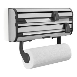 Porte-rouleau de papier toilette triple mural Parat Royal (38,5x8,5x16,2cm) COMFORTLINE Argent 25793 - Product Image 1
