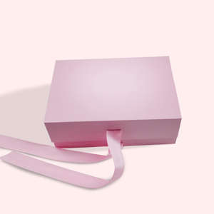 Caja de Regalo para Perfume de Alta Gama con Impresión Personalizada, Tapa Magnética Plegable, Empaque de Papel Rígido de Lujo para Cosméticos con Cinta - Product Image 1