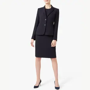 Neues Design Casual Business Damen Anzug Slim Fit Pendel jacke Straight Business Damen Damen Blazer Anzug