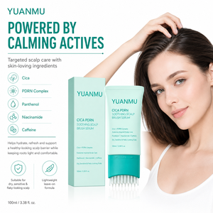 Suero Capilar Cica PDRN con Aplicador de Cepillo Incorporado, Exosomas Hidratantes, No Grasoso, Calmante, Cuidado del Cuero Cabelludo, Fortalece las Raíces del Cabello - Product Image 3