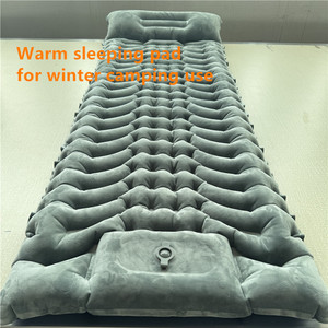 Colchón Inflable Plegable de Terciopelo Cristalino Cálido Weilian, Colchoneta Individual de TPU para Acampar, Colchón de Aire para Invierno, para Exteriores - Product Image 1